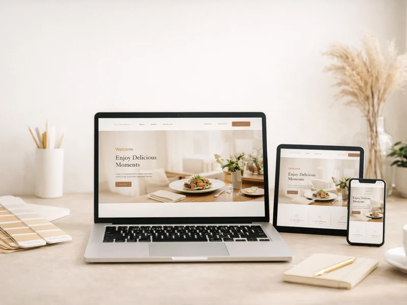 シンプルでわかりやすいホームページ