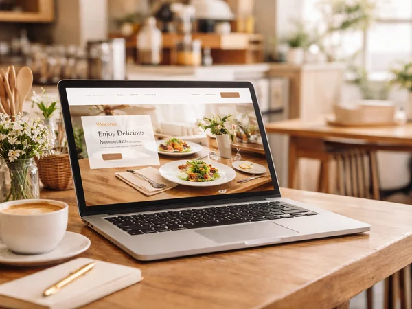 飲食店向けホームページ制作例